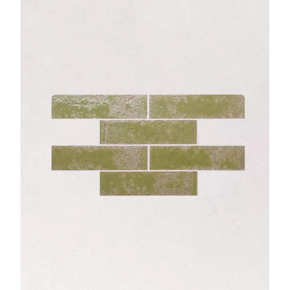Carrelage Zellige Vert Olive PUKKA Mosgreen