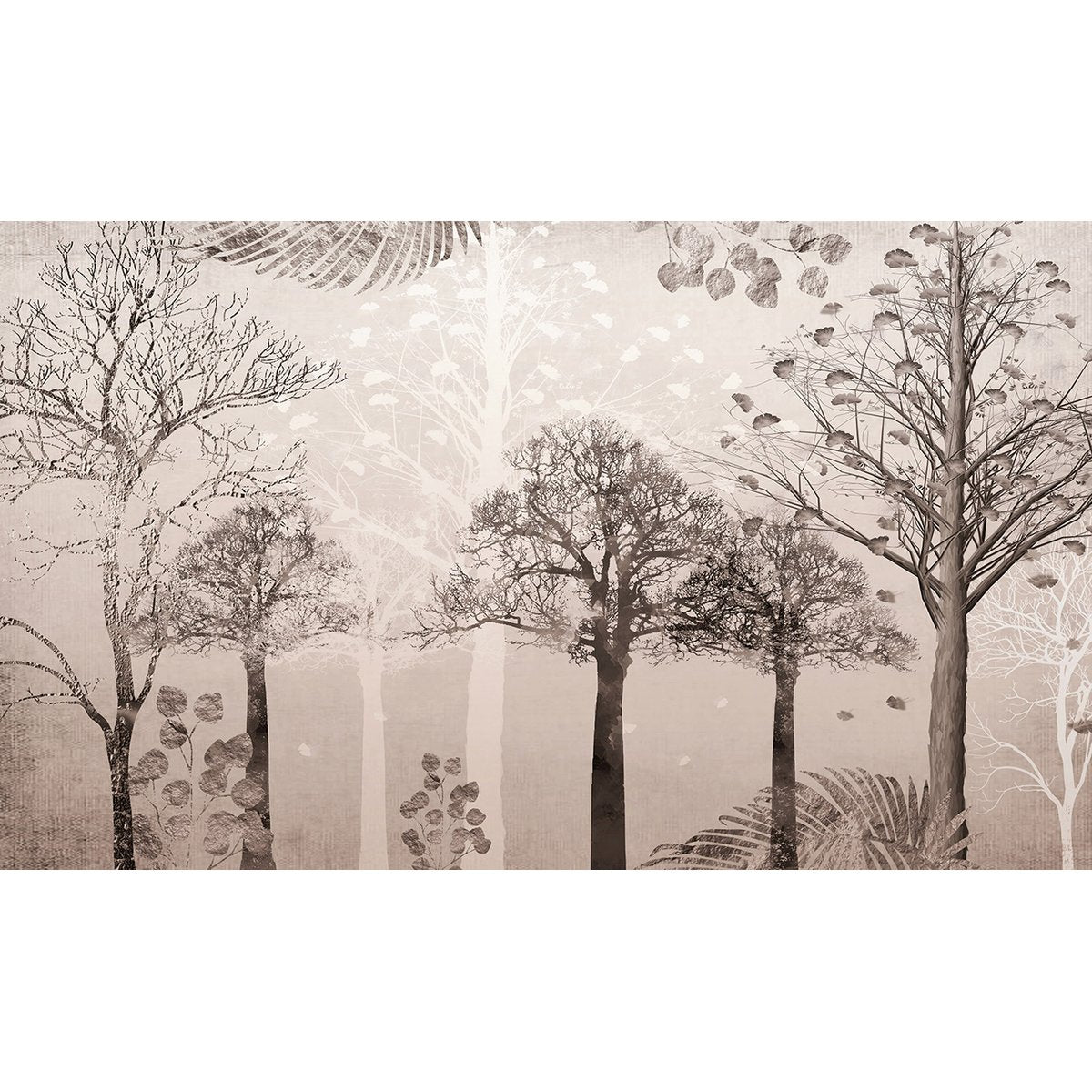 Papier peint panoramique - Forêt