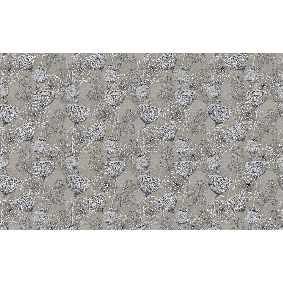 Papier peint panoramique - Motif Fleurs