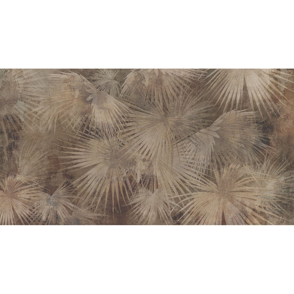 Papier peint panoramique - Feuilles tropicales