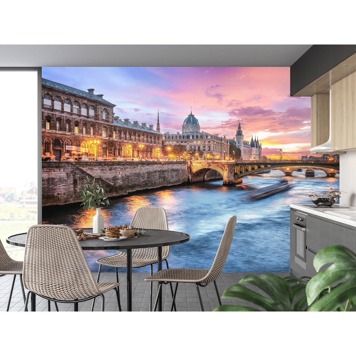 Papier peint panoramique - Paris la Seine