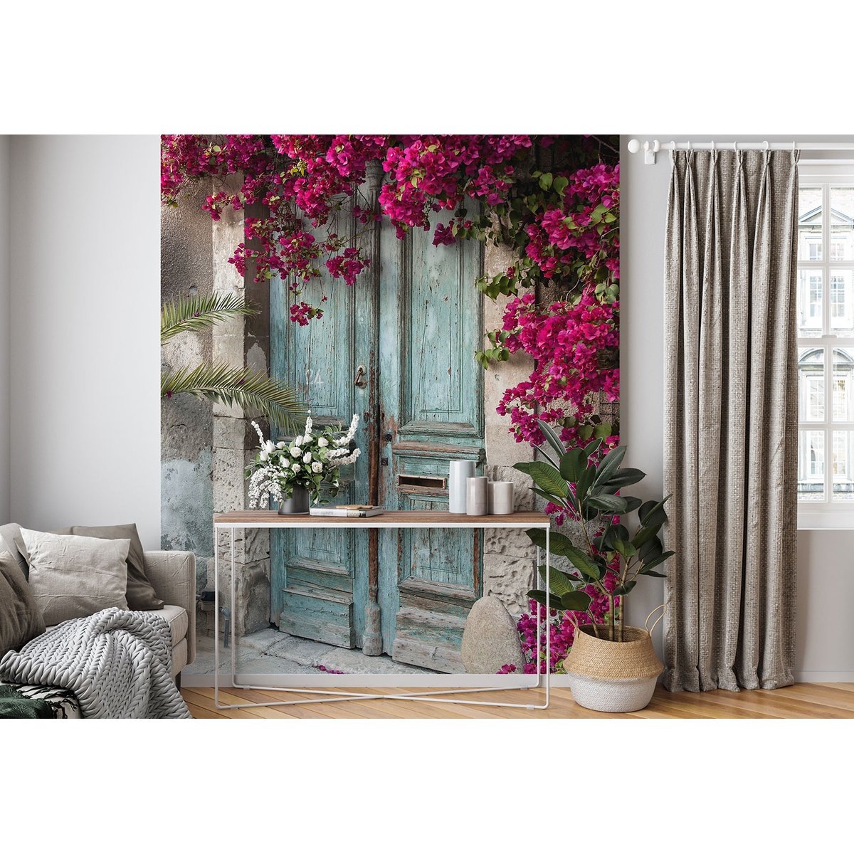Papier peint panoramique - Porte Fleurs