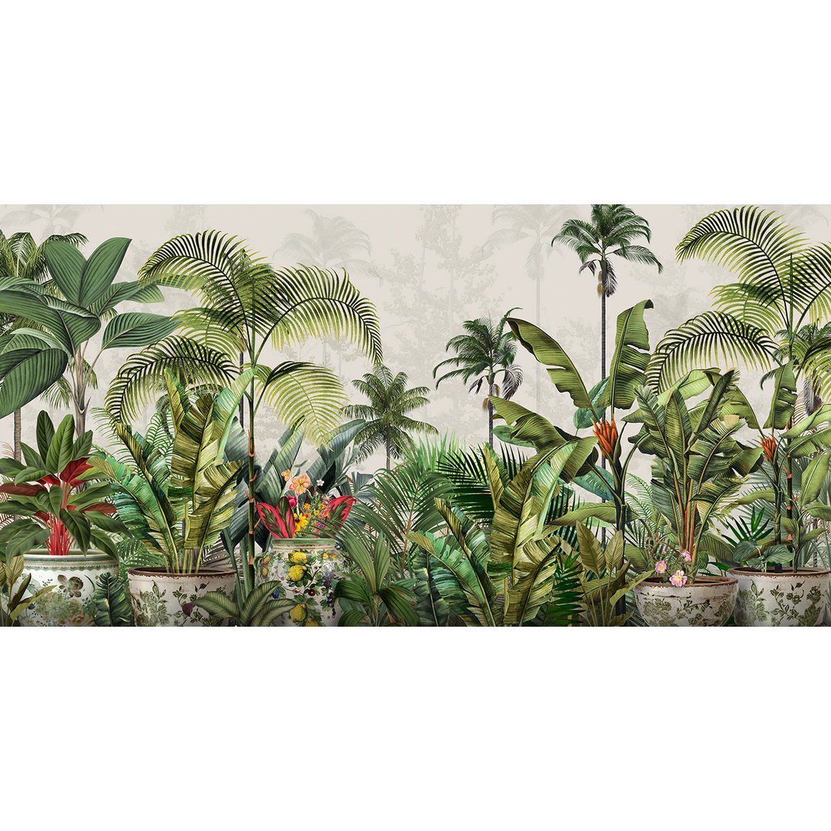 Papier peint panoramique - Forêt Tropicale