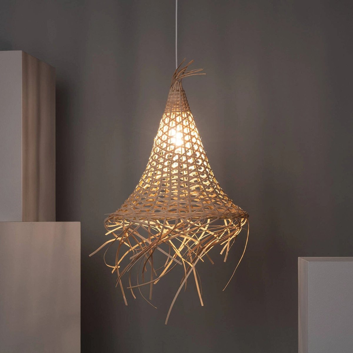 Suspension Marocaine Rotin