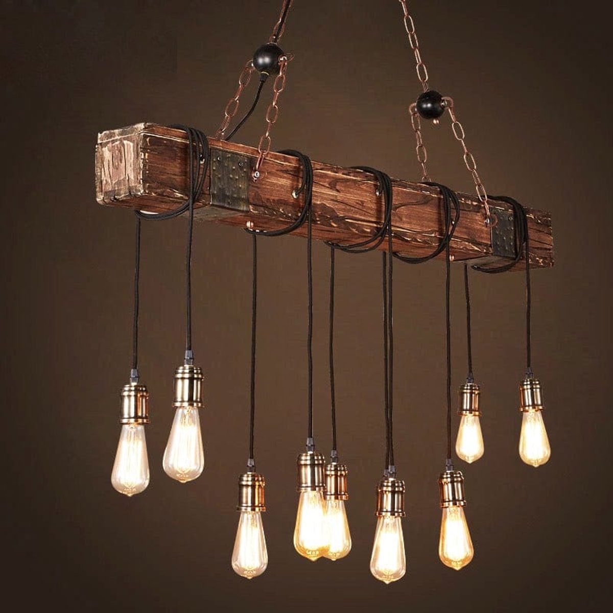 Suspension Poutre Bois