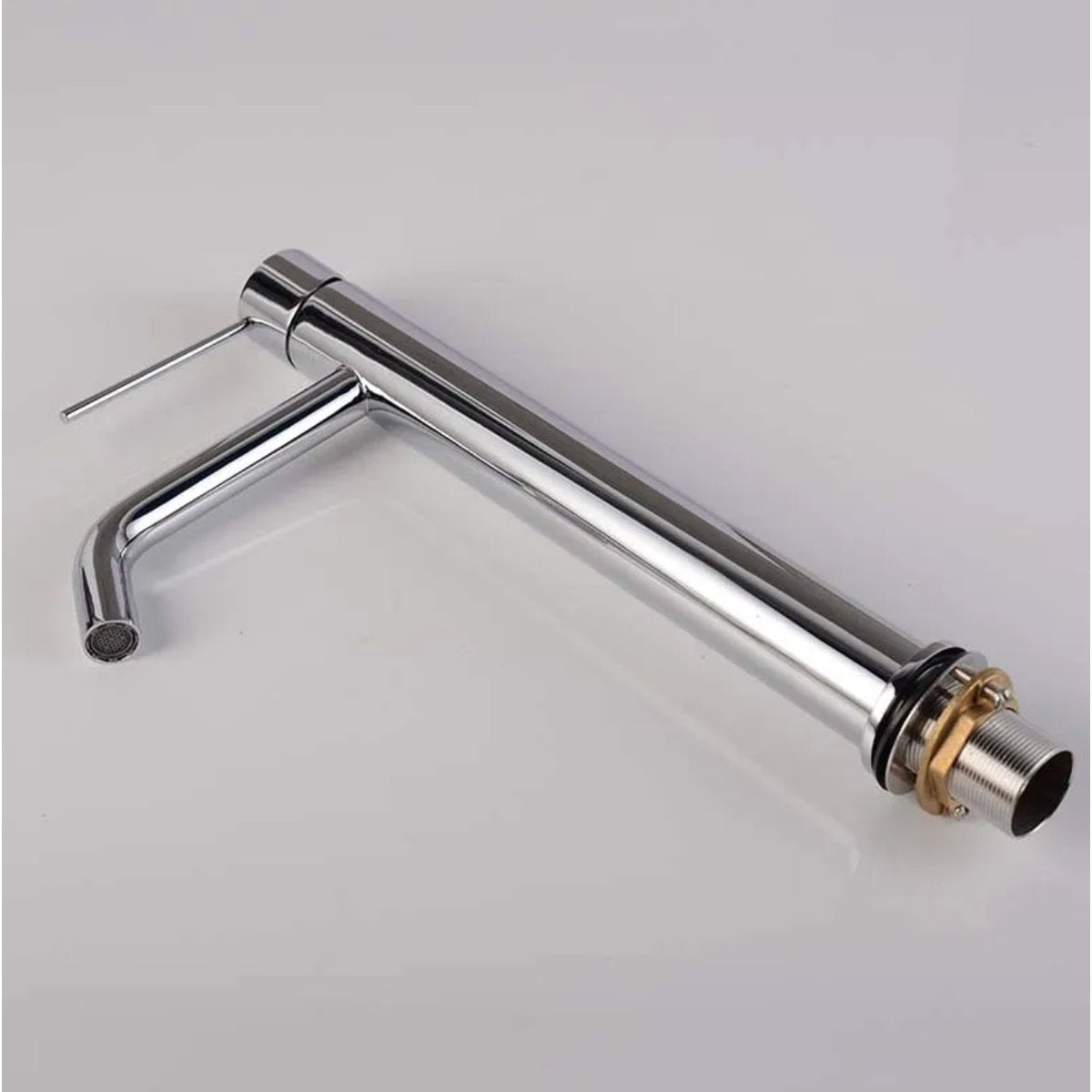Mitigeur de salle de bain chromé
