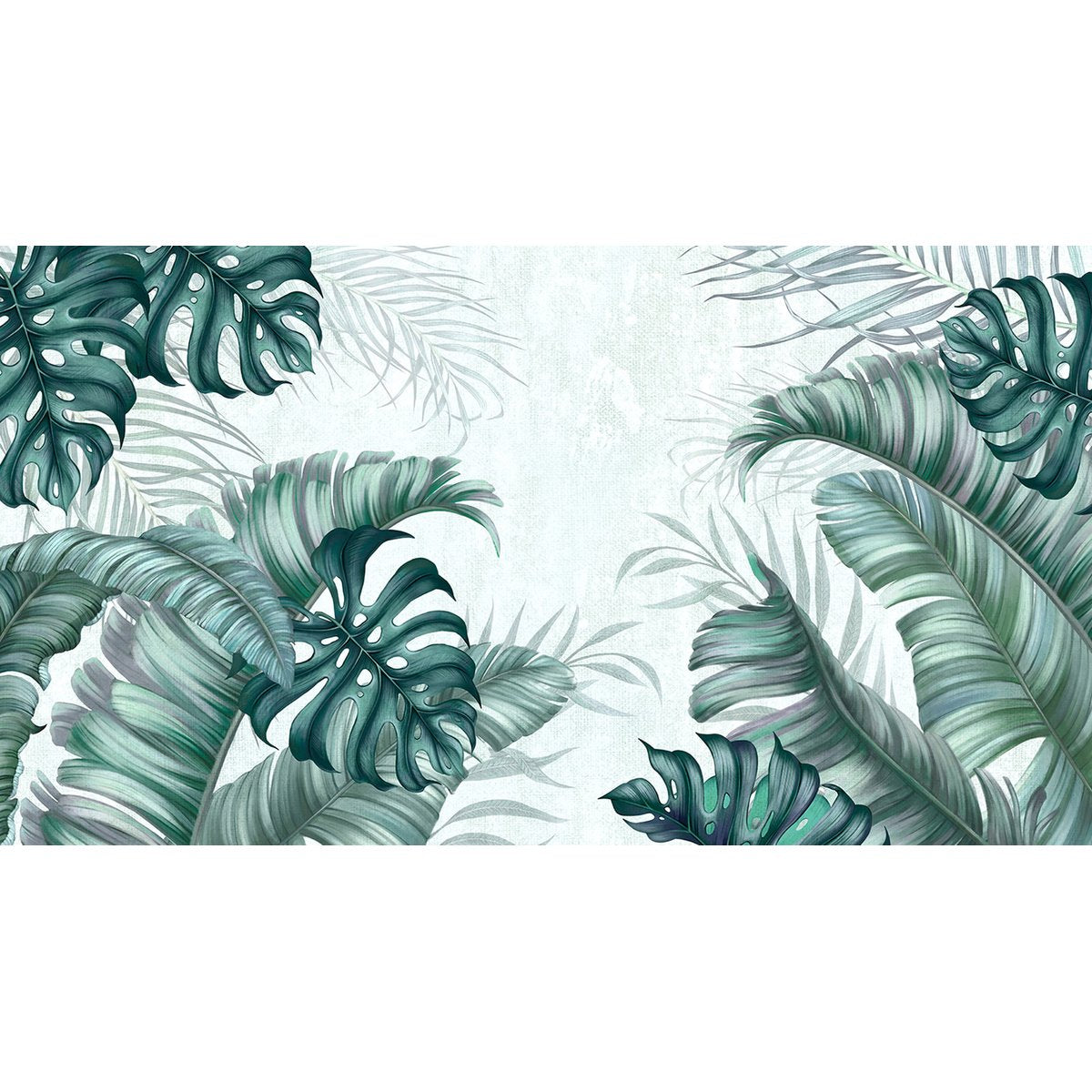 Papier peint panoramique - Plantes tropicales