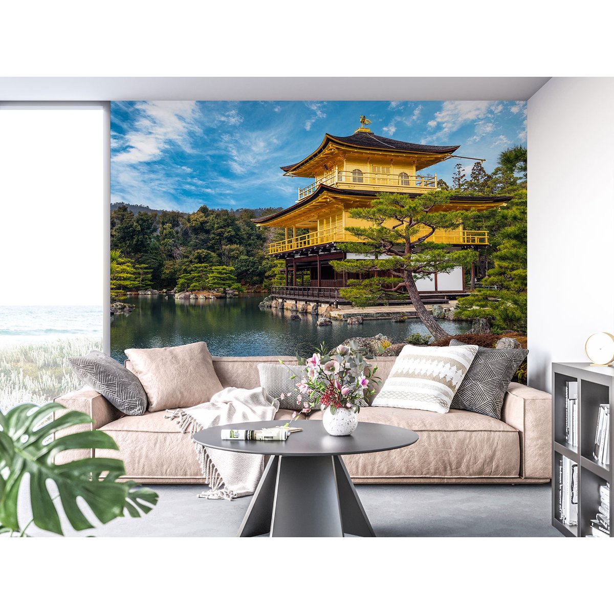 Papier peint panoramique - Temple japonais