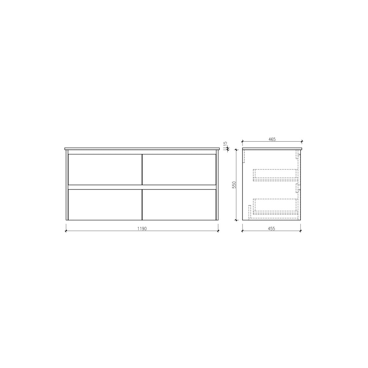 Miroir salle de bain LED avec cadre blanc