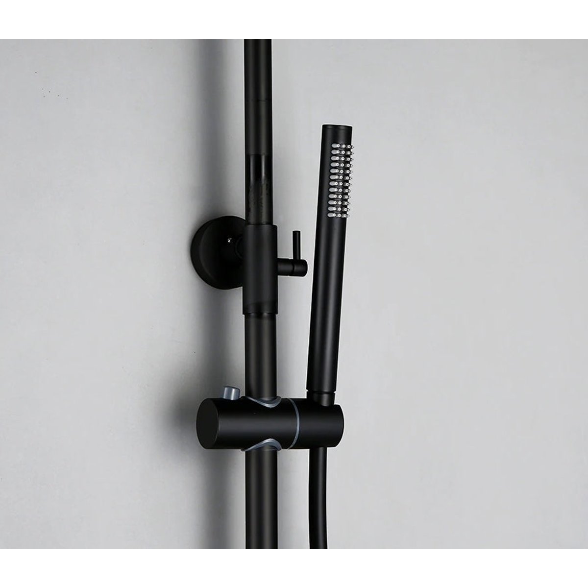 Colonne de douche thermostatique noir mat