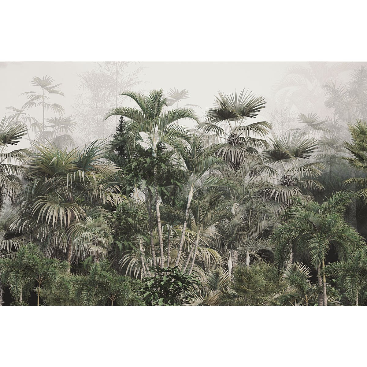 Papier peint panoramique - Forêt tropicale