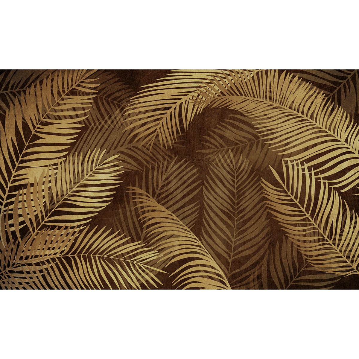 Papier peint panoramique - Feuilles