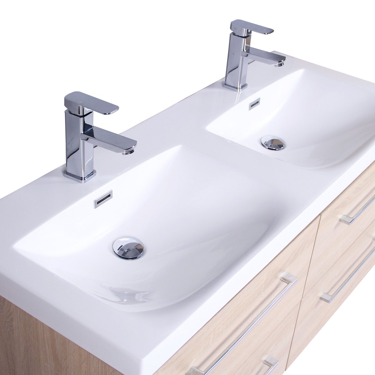 Siphon de lavabo réglable pour salle de bain