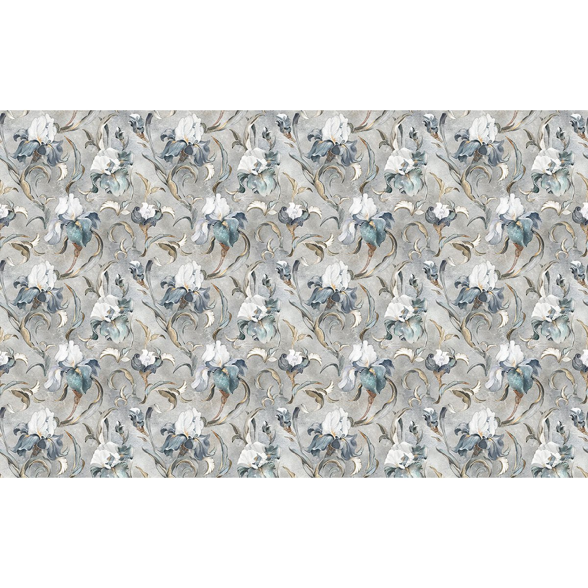Papier peint panoramique - Motif Fleurs