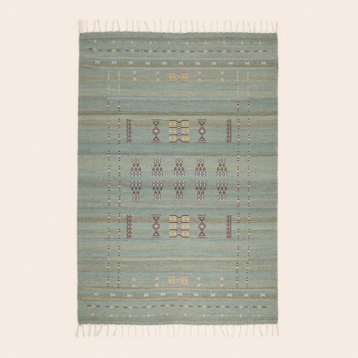 Tapis de sol ARSALANE vert de gris
