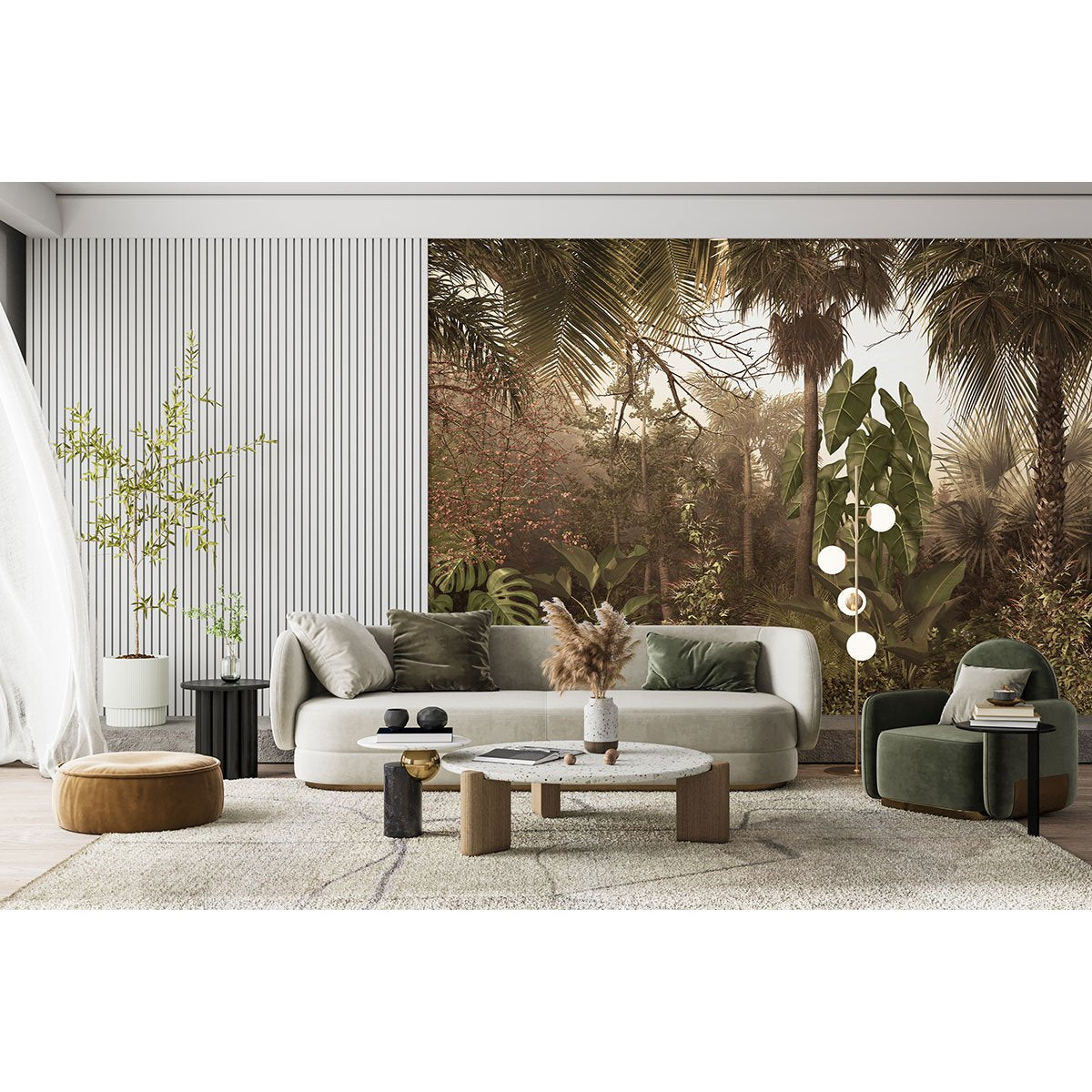 Papier peint panoramique - Forêt tropicale