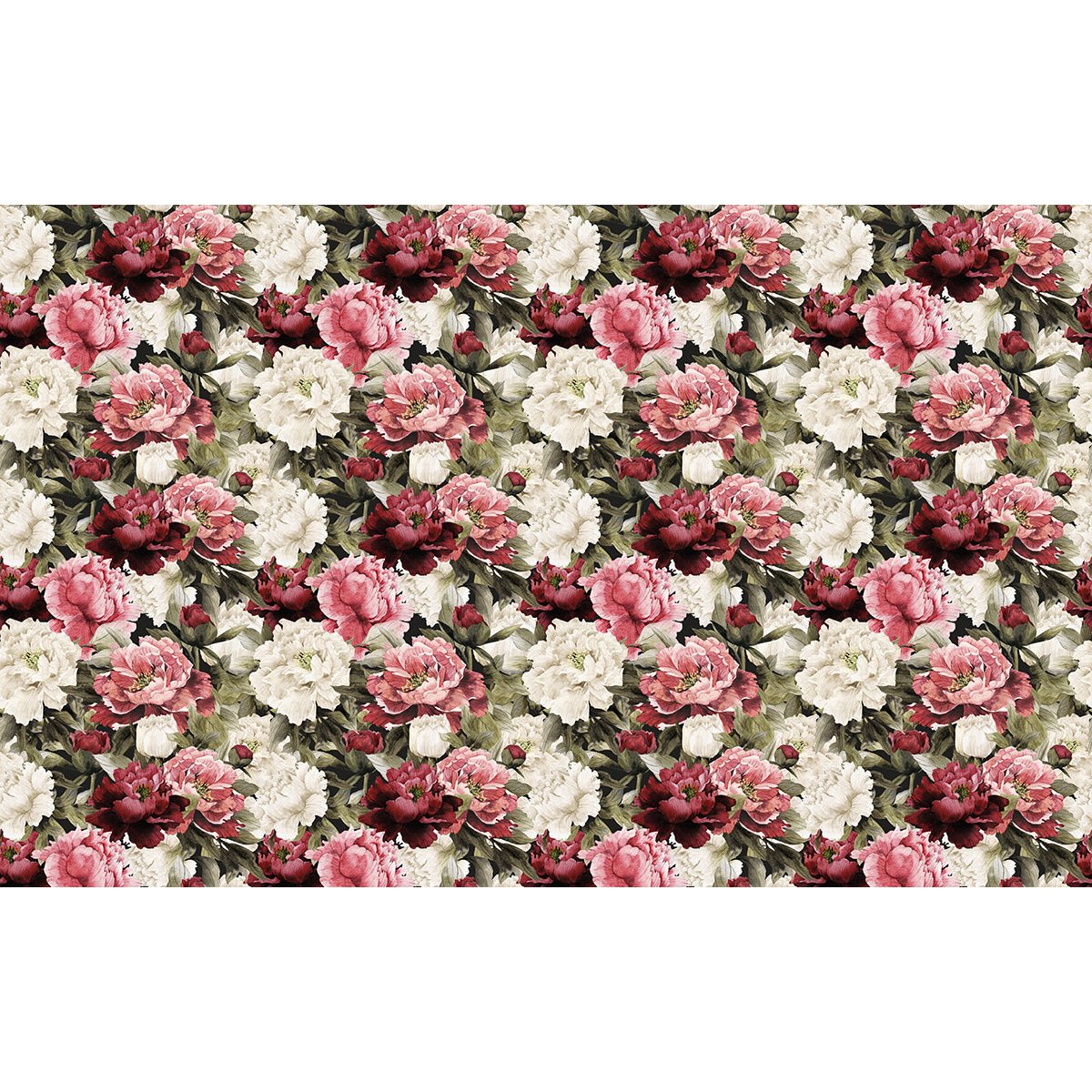 Papier peint panoramique - Motif Fleurs