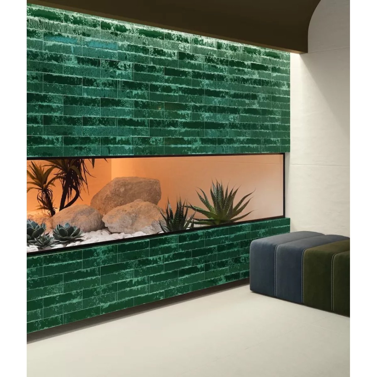 Carrelage Zellige Vert PUKKA Basile Green