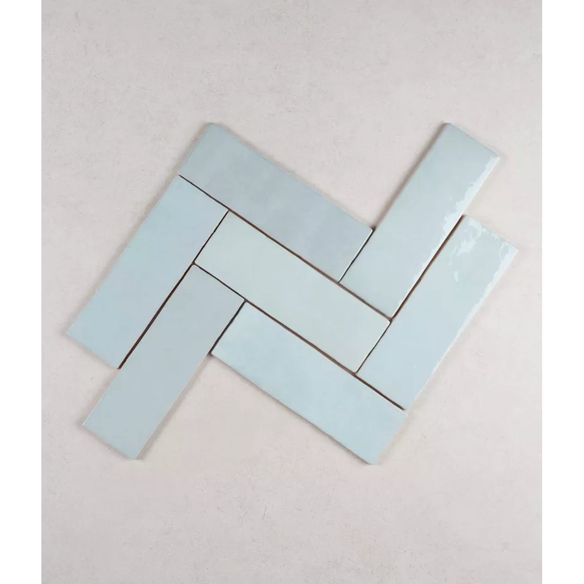 Carrelage Zellige Bleu Ciel ARTISAN Aqua