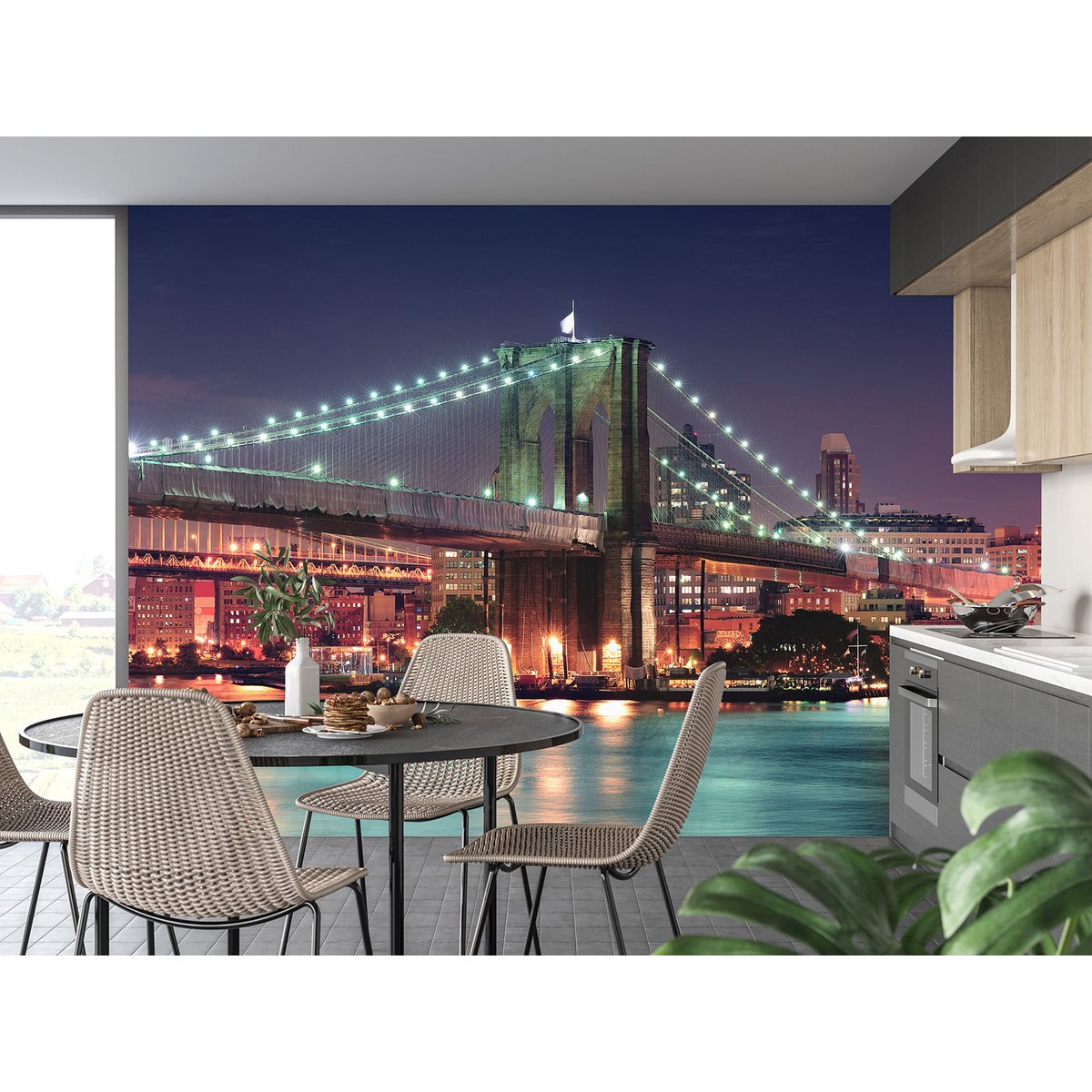 Papier peint panoramique - Pont New York