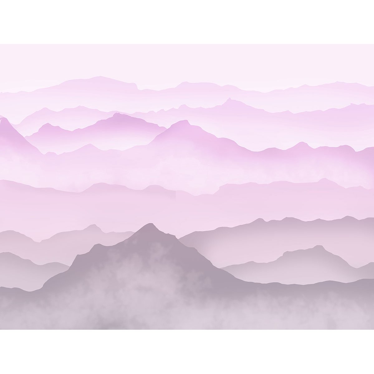 Papier peint panoramique - Nuages