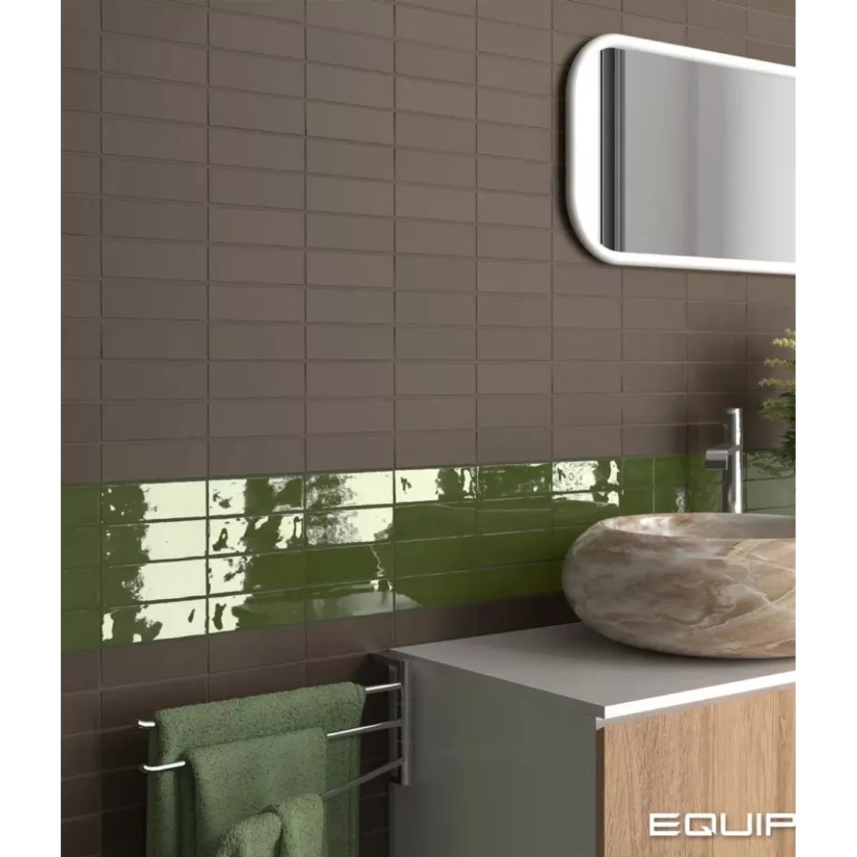 Carrelage Zellige Marron FANGO Choco Mate