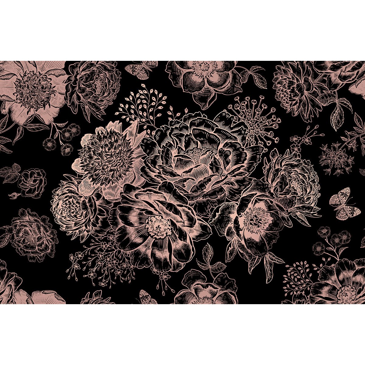 Papier peint panoramique - Fleurs
