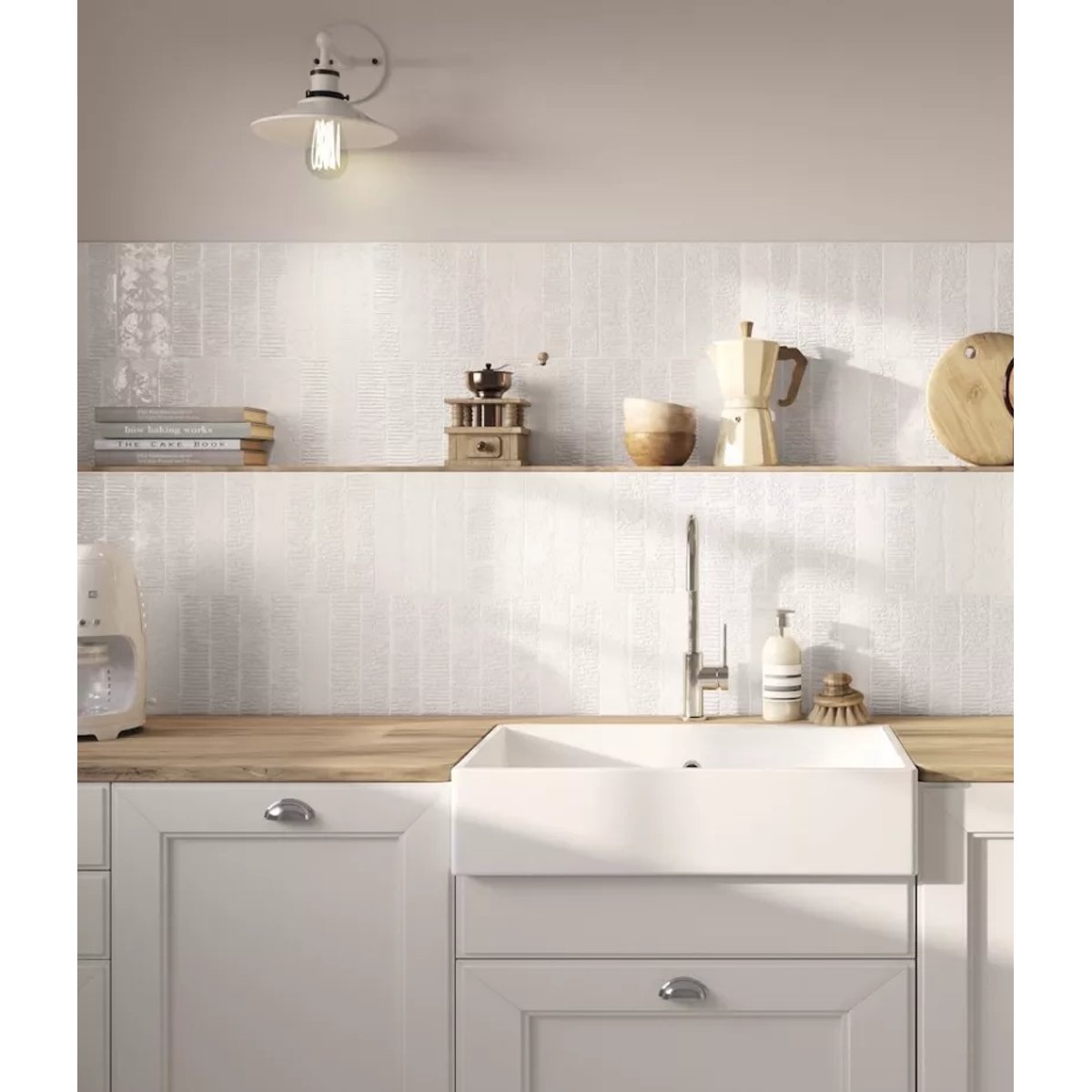Carrelage Zellige Blanc PUKKA Cotton White