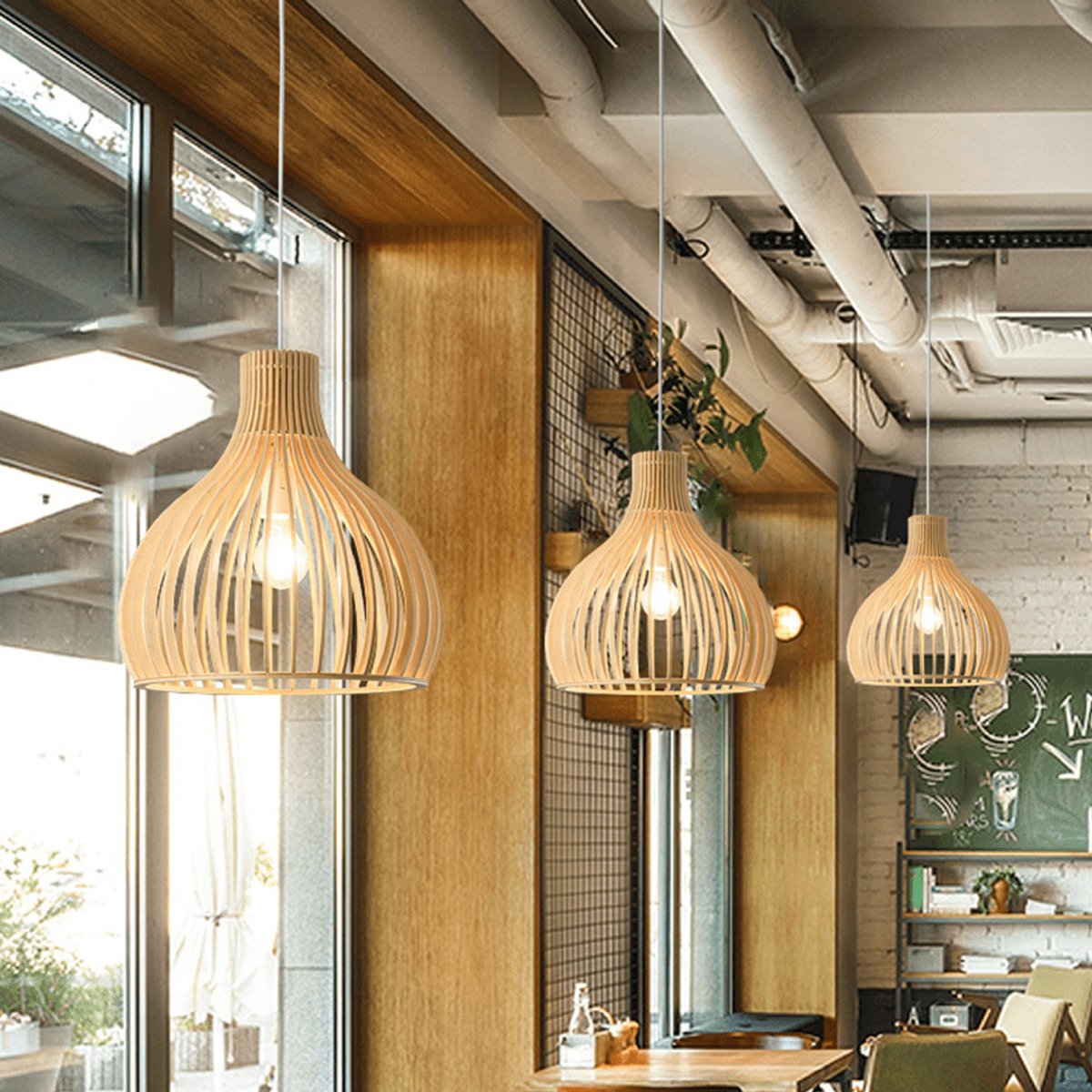 Suspension Bois Chambre