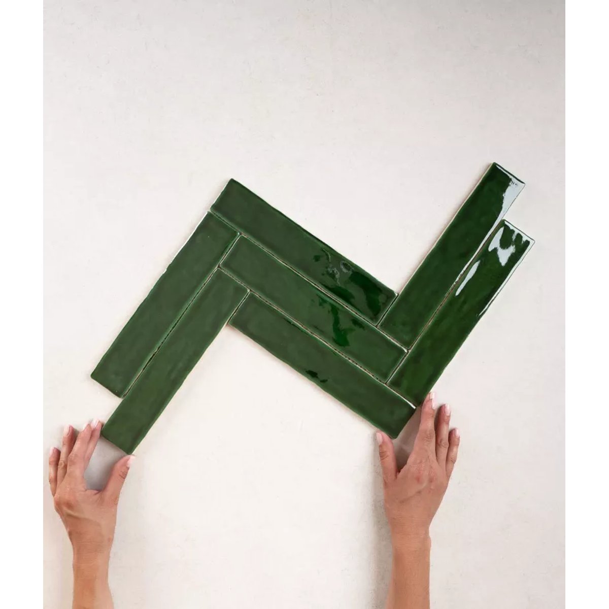 Carrelage Zellige Vert Émeraude SAONA Green