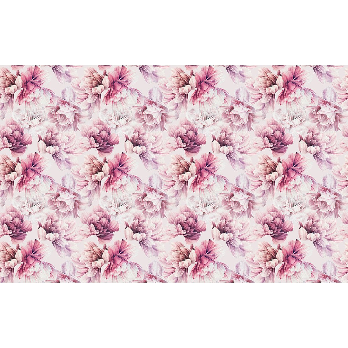 Papier peint panoramique - Motif Fleurs