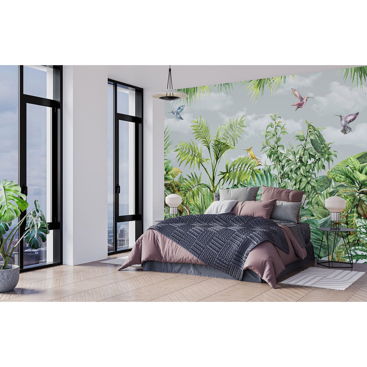 Papier peint panoramique - Jungle
