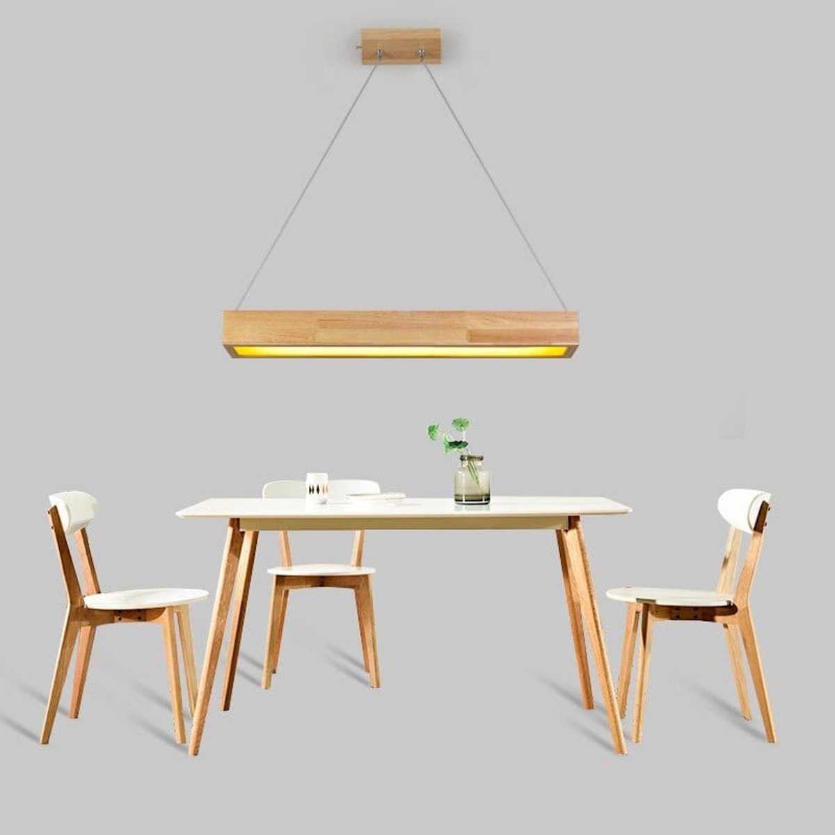 Suspension Bois Salle à manger