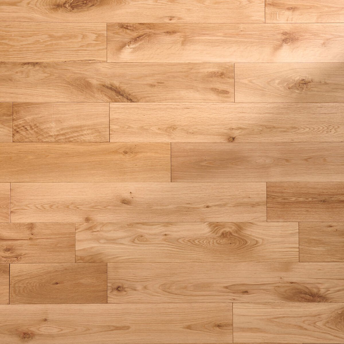 Parquet chêne massif naturel - Larg. 12,5 cm