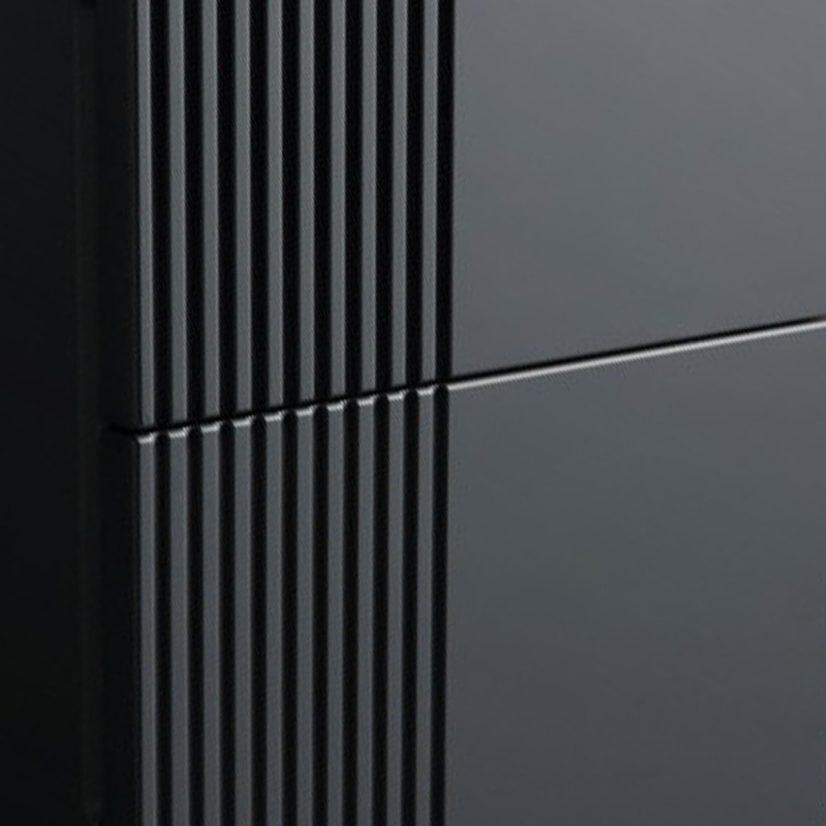 Colonne de salle de bain 160 cm noir Aqualinea