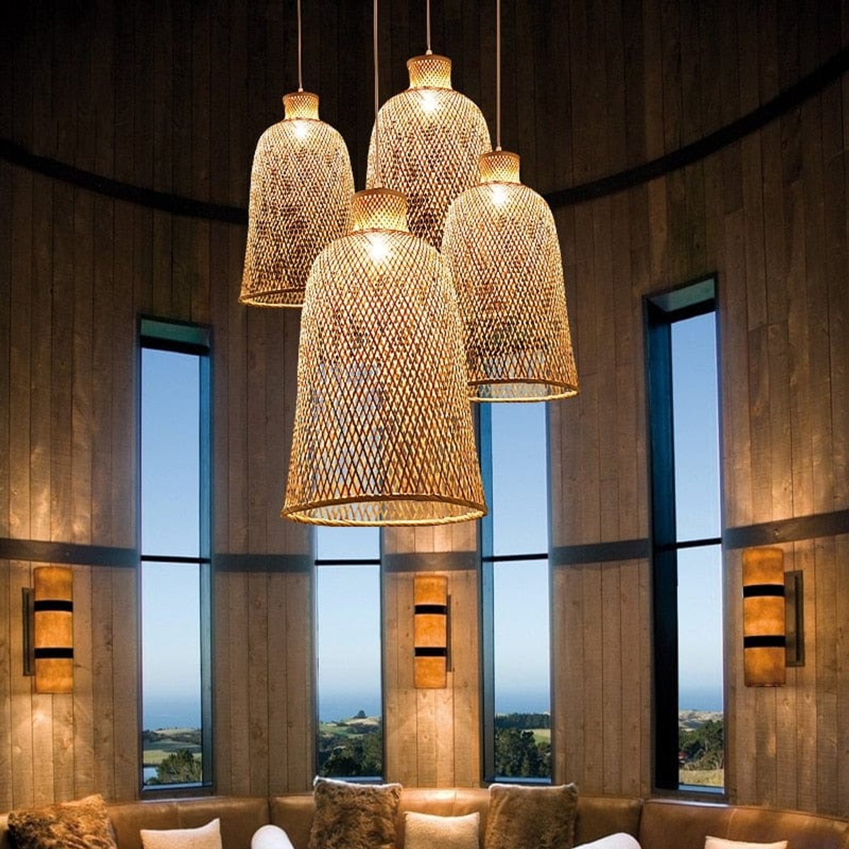Grande Suspension Bambou