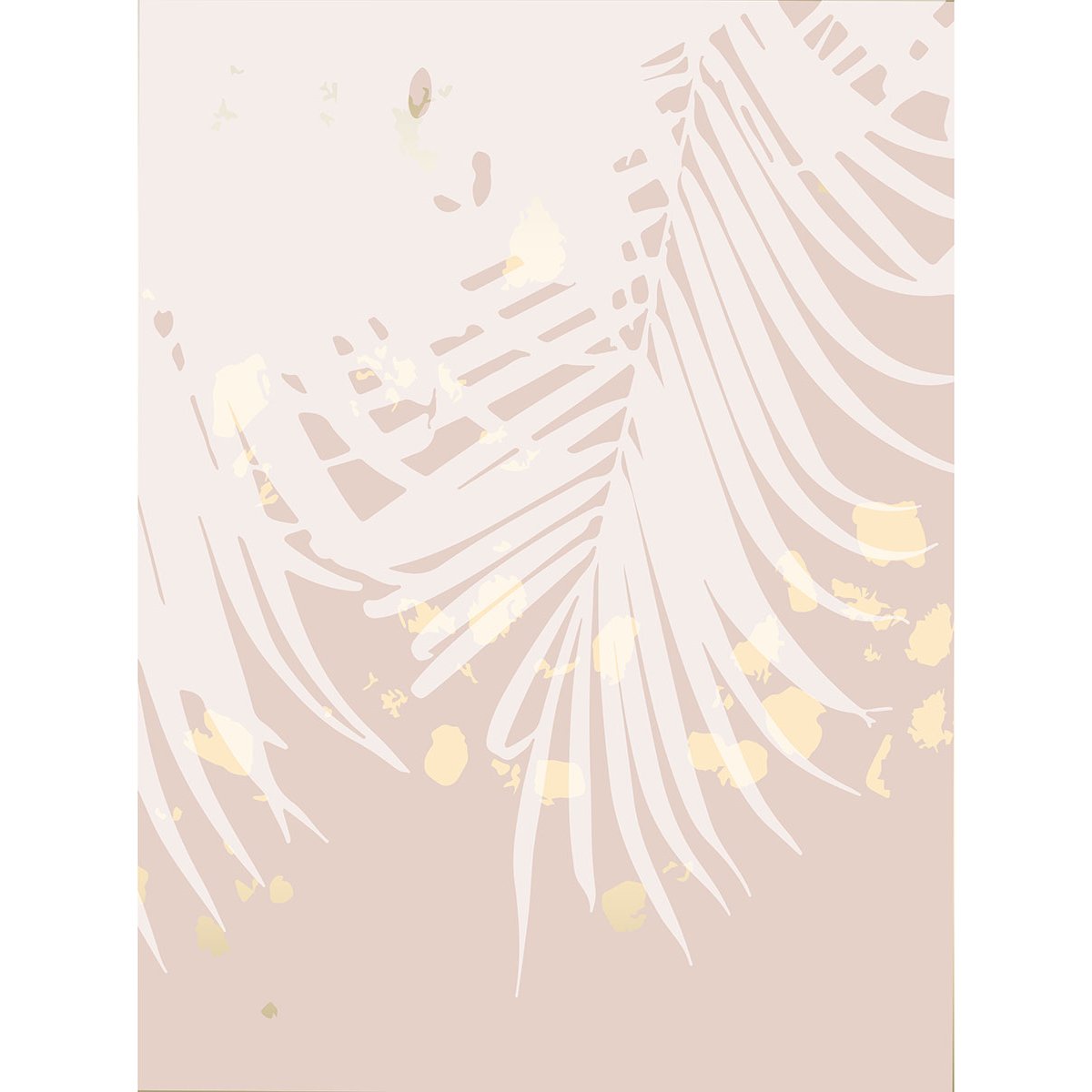 Papier peint panoramique - Feuilles de Palmier Design