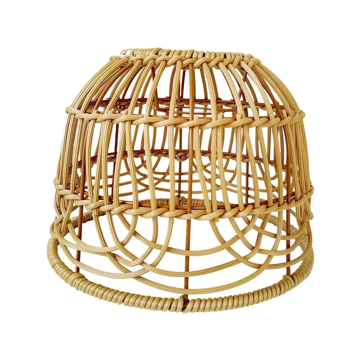 Suspension Rotin Vintage