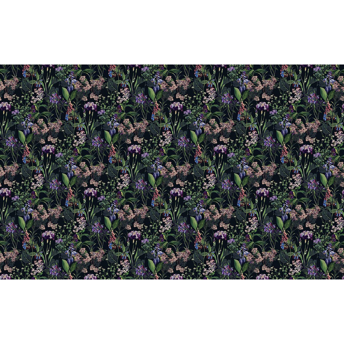 Papier peint panoramique - Motif Fleurs