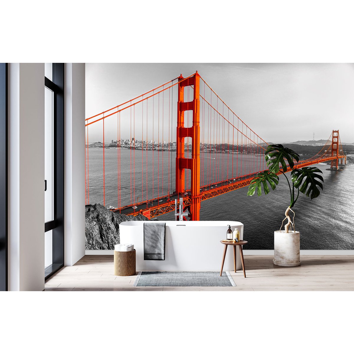Papier peint panoramique - Pont Golden Gate