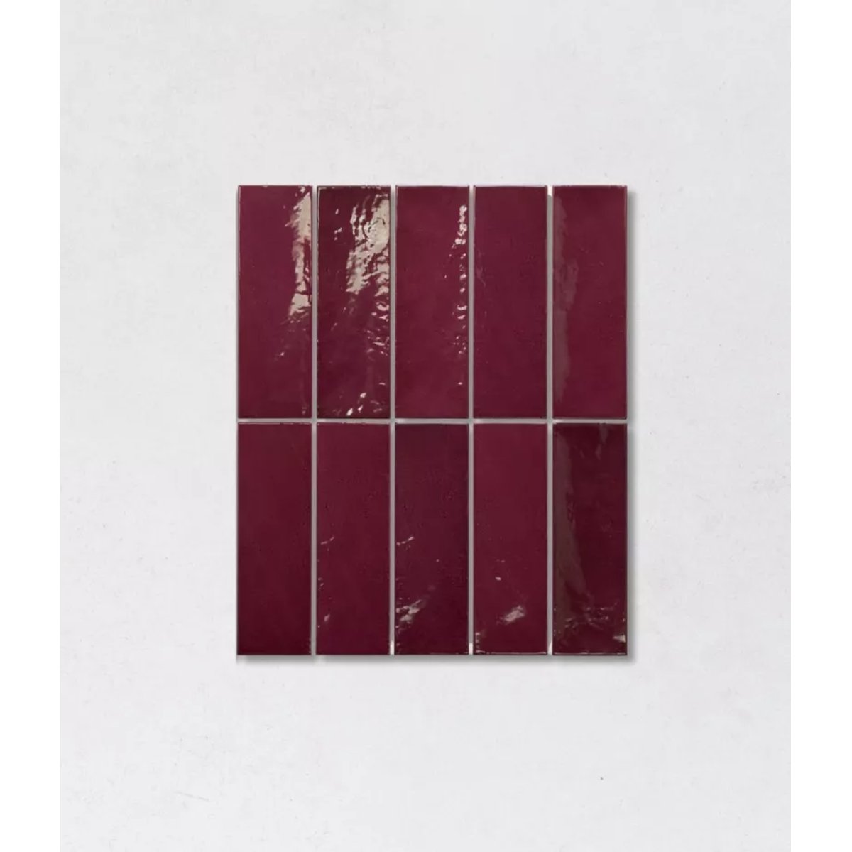 Carrelage Zellige Bordeaux VILLAGE Aubergine