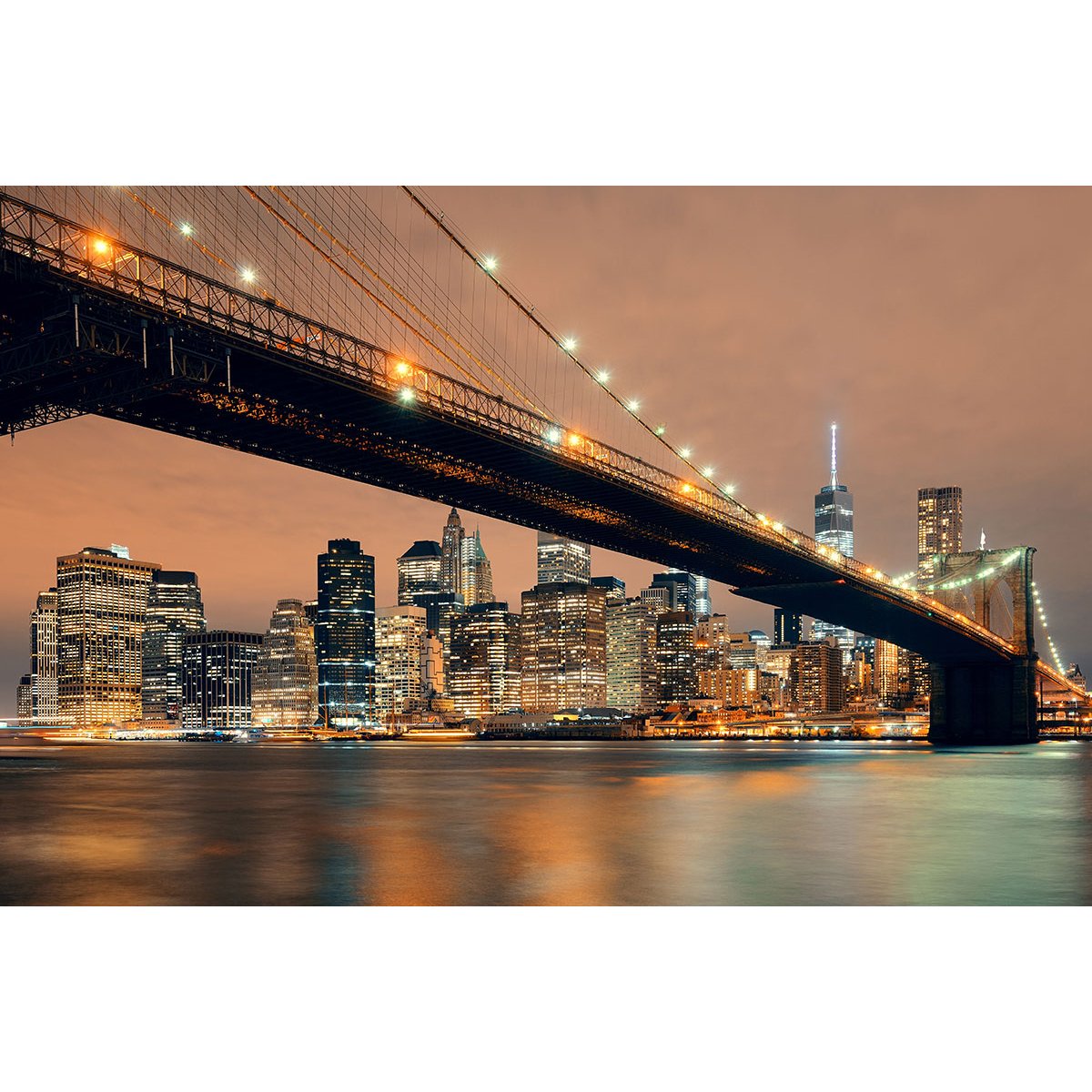 Papier peint panoramique - Pont de New york