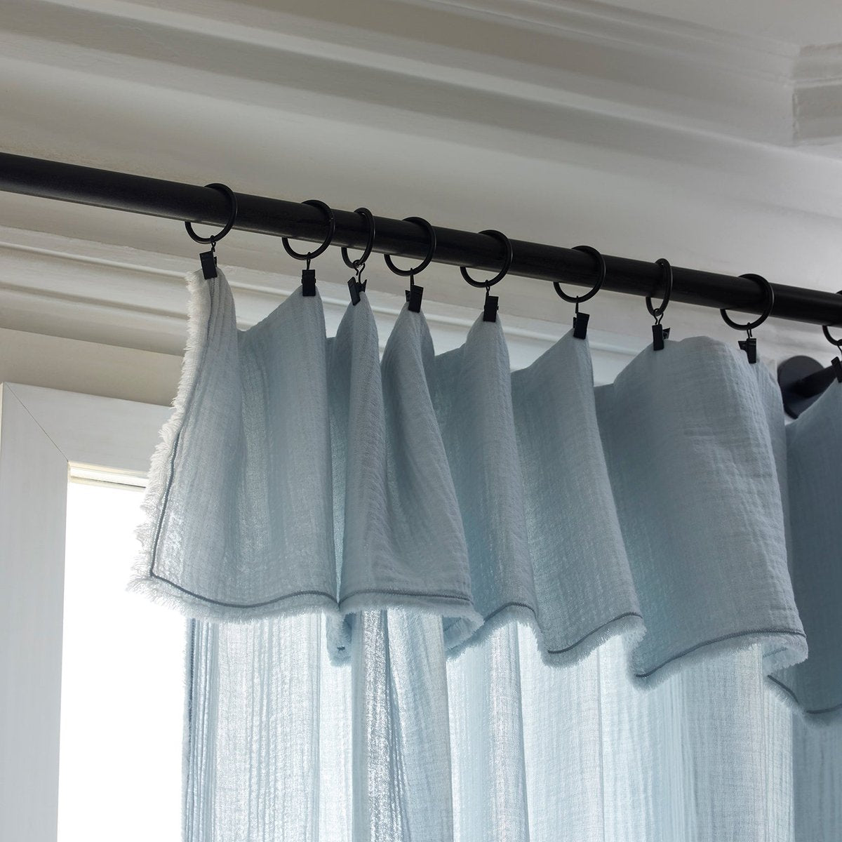 Rideau panneau LOU baby blue