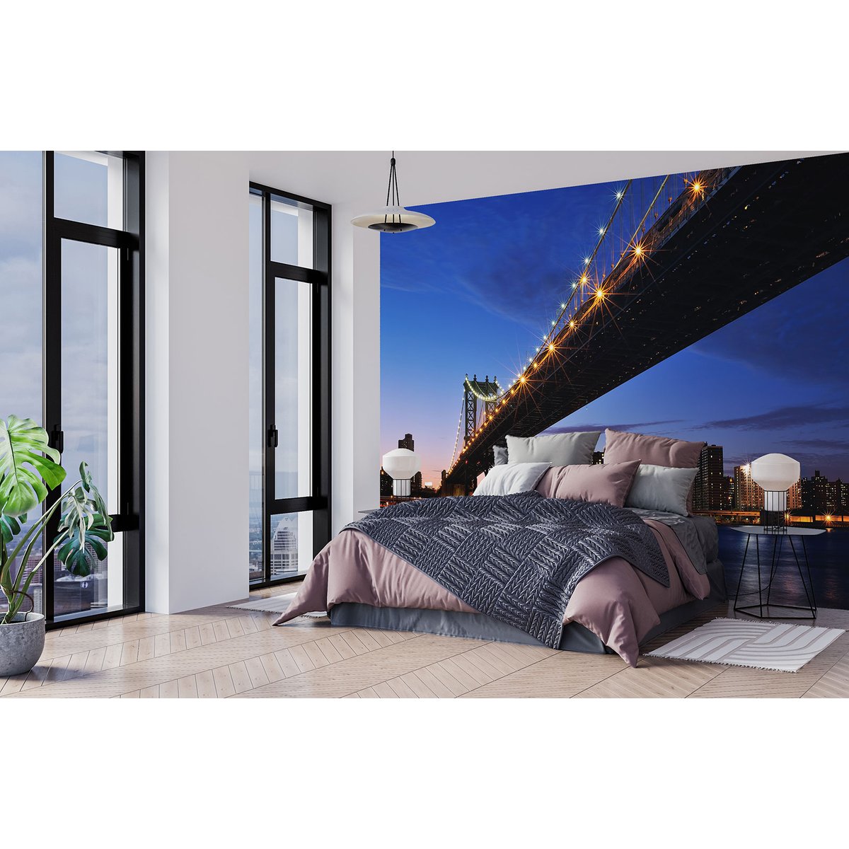 Papier peint panoramique - Pont New York