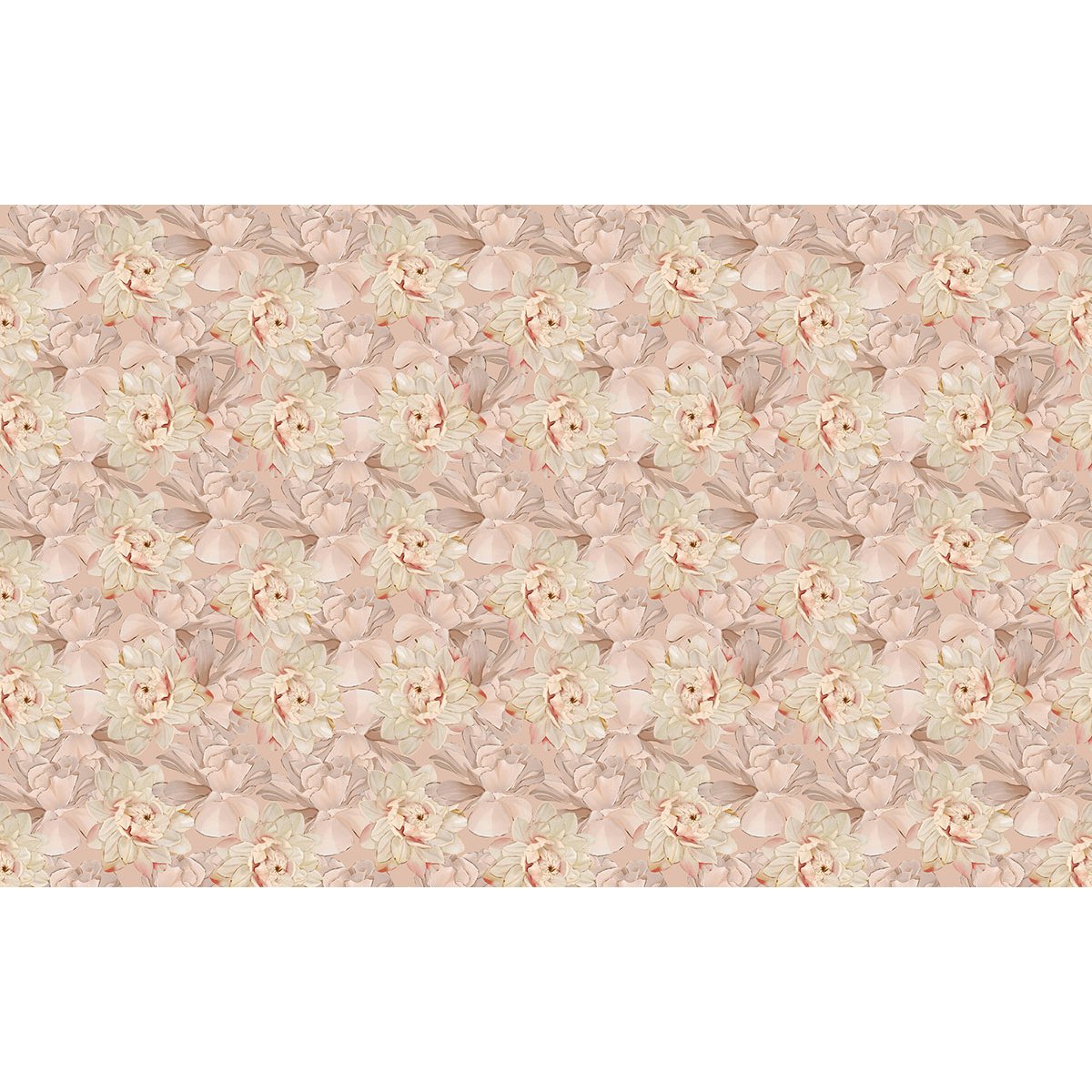 Papier peint panoramique - Motif Fleurs