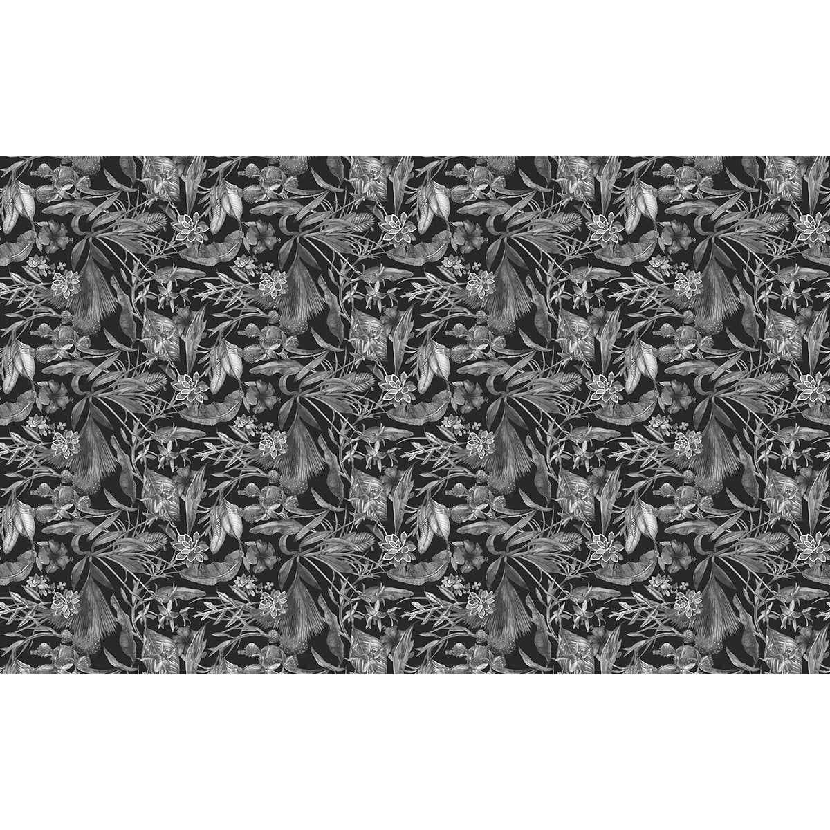 Papier peint panoramique - Motif Feuilles Tropicales