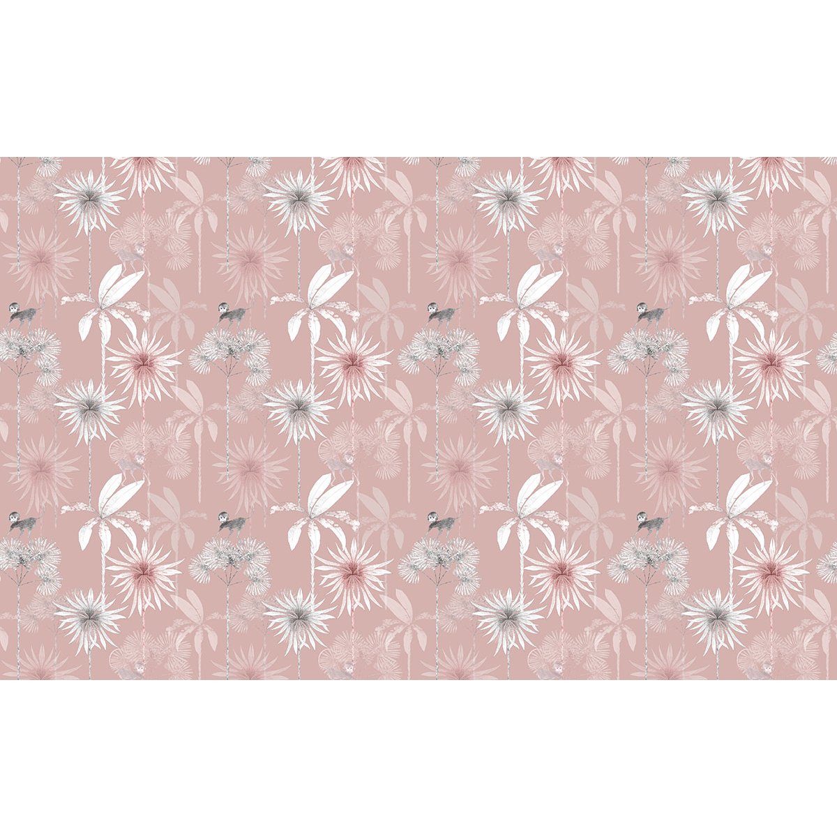 Papier peint panoramique - Motif Fleurs
