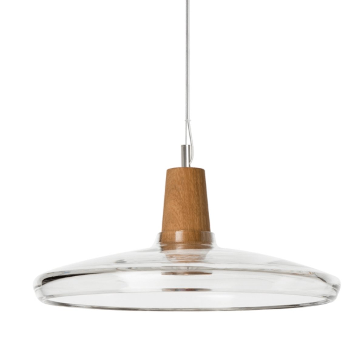 Suspension Verre Bois