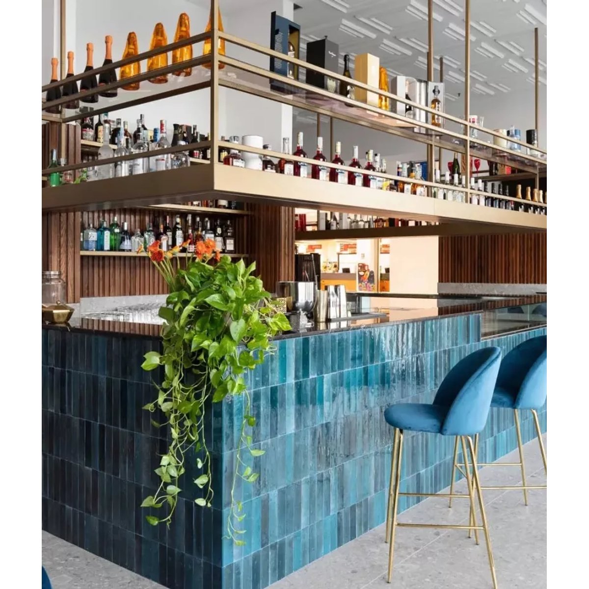 Carrelage Zellige Bleu Nuit TANGER Blue