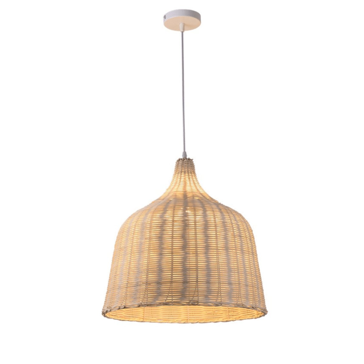 Suspension Rotin Bambou Osier